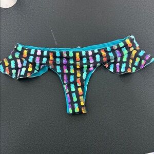 San Lorenzo Colorful Pineapple Bikini Bottom